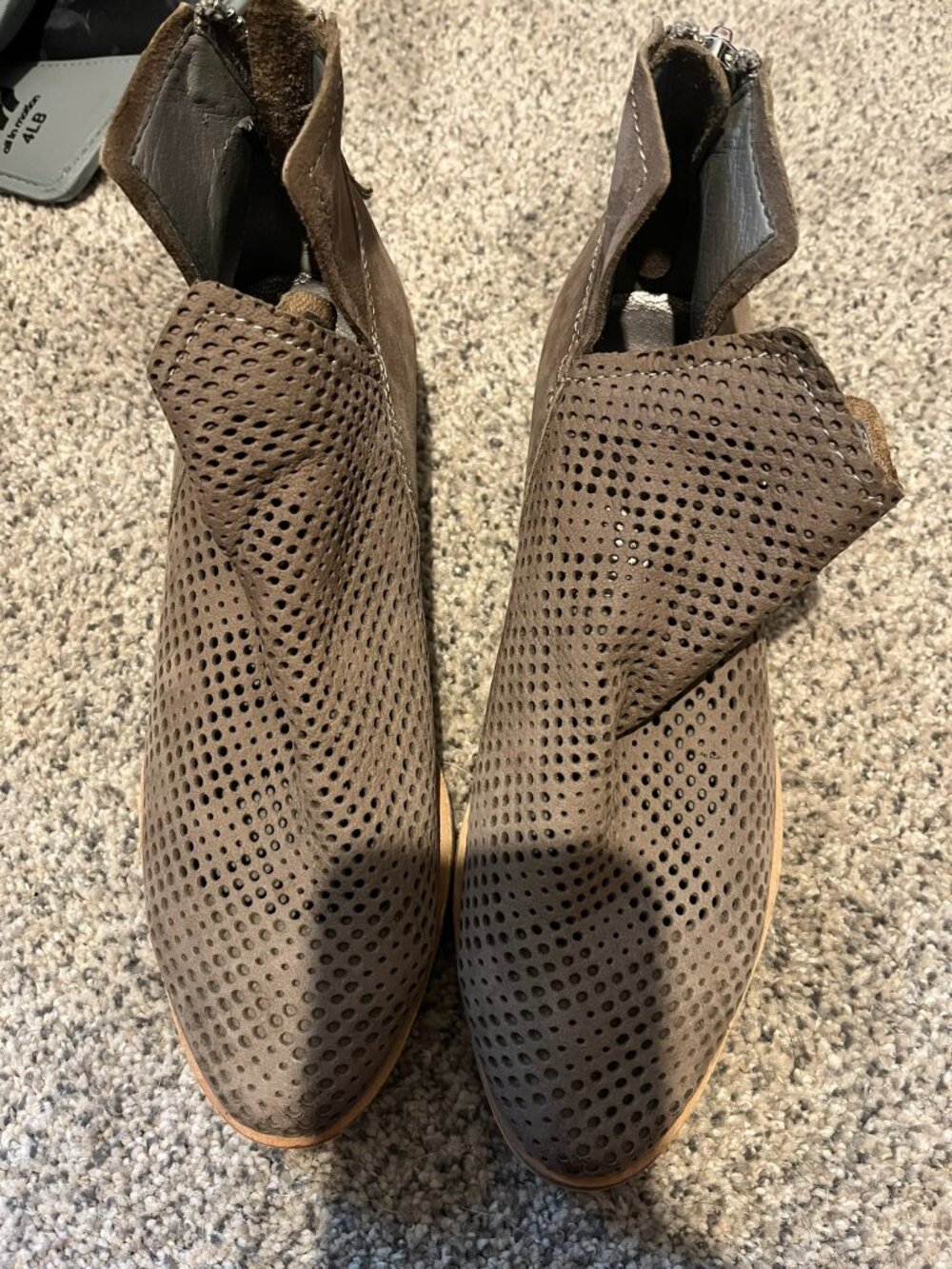 DV by Dolce Vita Taupe Booties SZ 6.5M